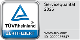 Auto Geitner GmbH ist von TÜV Rheinland zertifiziert Bild mit Zertifikat von TÜV-Rheinland